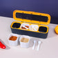4-Compartment Seasoning Jar Storage Container