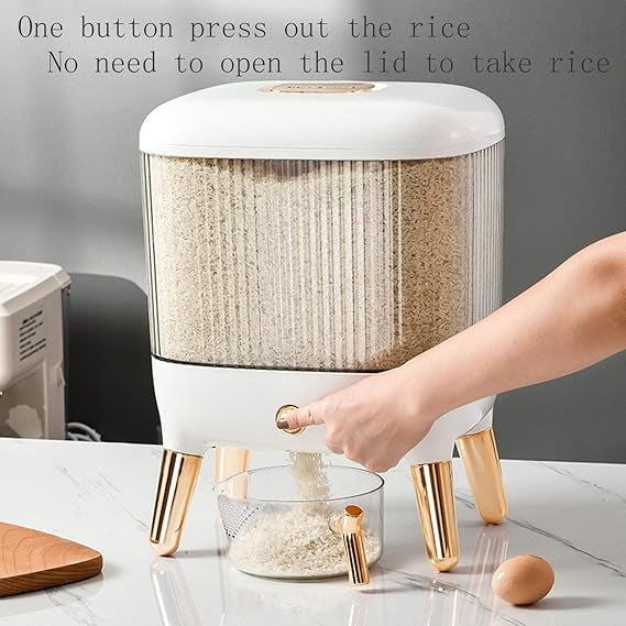 Luxury 10 Kg Rice Container with Lid