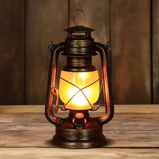 Vintage LED Kerosene Lantern – 35CM Sensor Night Lamp