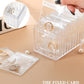 Transparent Jewelry Box with 20 Anti-Fouling Pouches