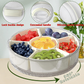 6-Grid Rotating Snack Box