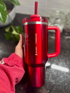 Stanley X Red Starbucks Tumbler | 40 OZ