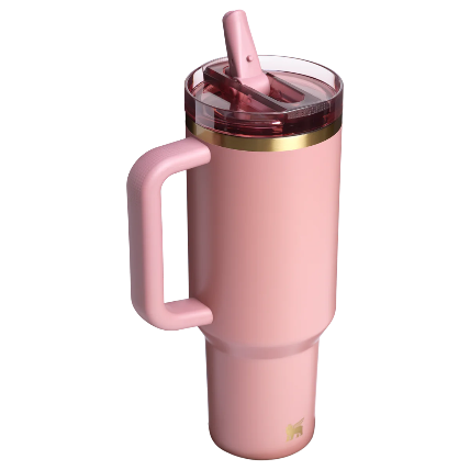 Stanley Quencher ProTour Flip Straw Tumbler | 40 OZ - Antique Pink
