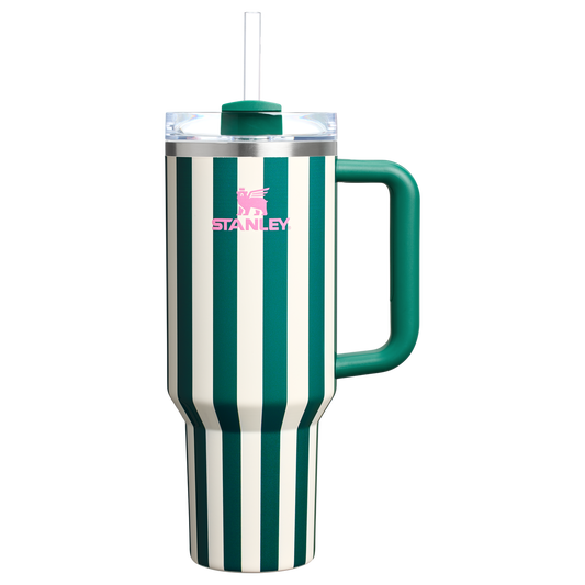 Stanley Quencher H2.0 Flowstate™ Tumbler | 40 OZ - Emerald Cabana Gloss