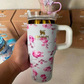 THE STANLEY X LOVESHACKFANCY CUTE QUENCHER TUMBLER 14OZ