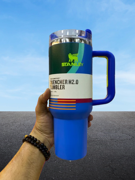 Stanley Limited Edition Quencher Tumbler Blue Impression