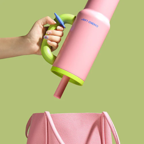 Colorful Stainless Steel Water Tumbler – 1050ML Leakproof