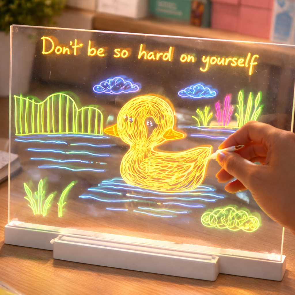 LED Glow Drawing Board for Kids!