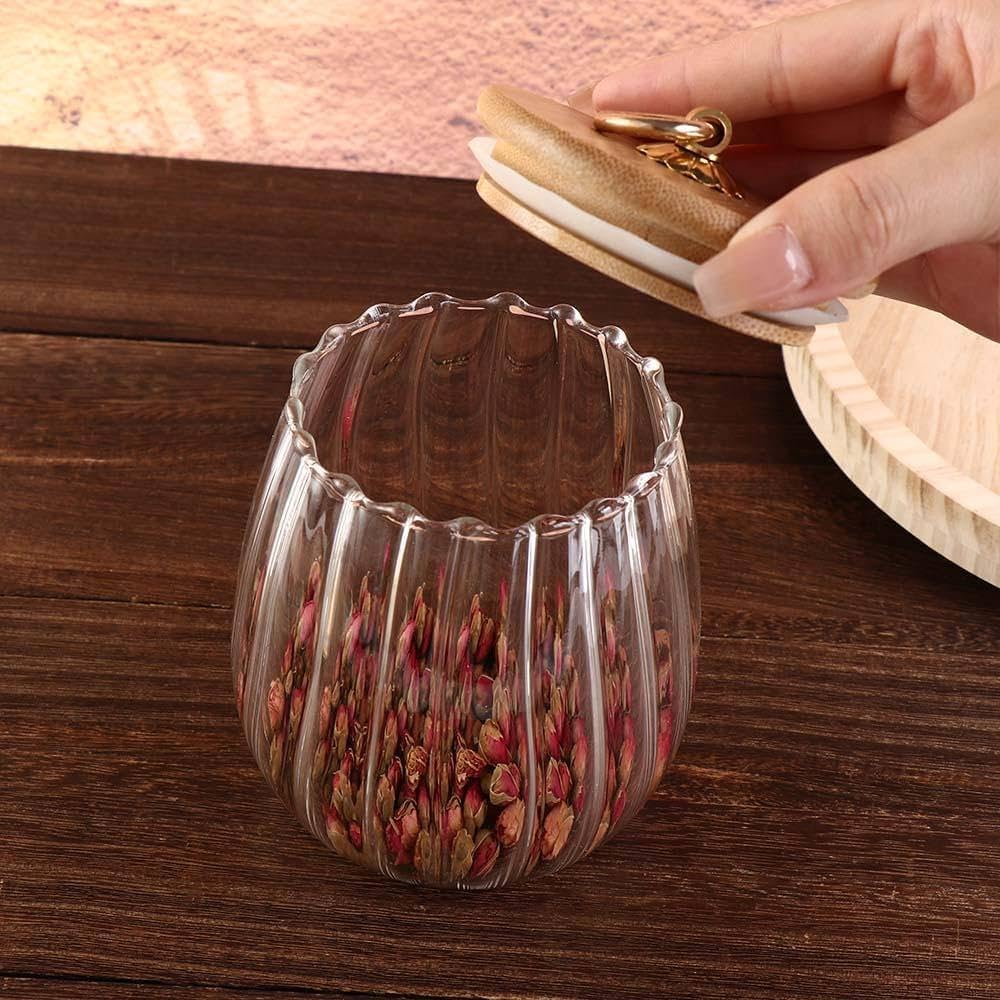 Round Airtight Glass Jar