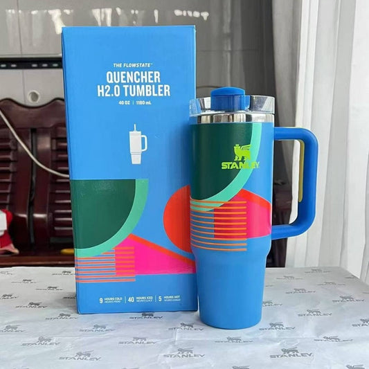 Stanley Limited Edition Quencher Tumbler Blue Impression