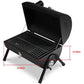 Cylinder BBQ Grill with Wooden Handle
