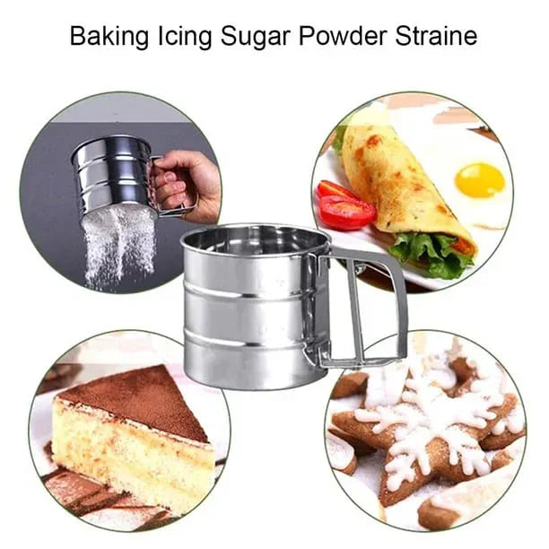 Premium Stainless Steel Flour Sifter