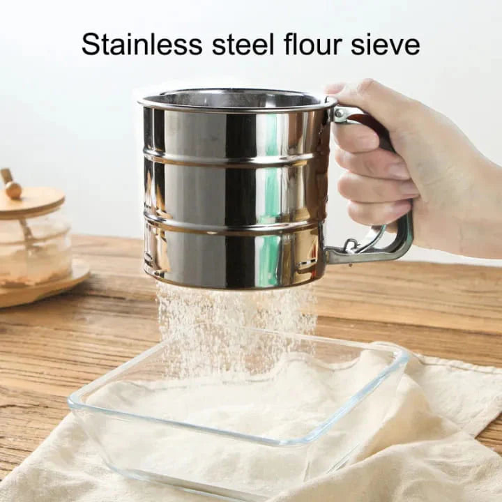 Premium Stainless Steel Flour Sifter