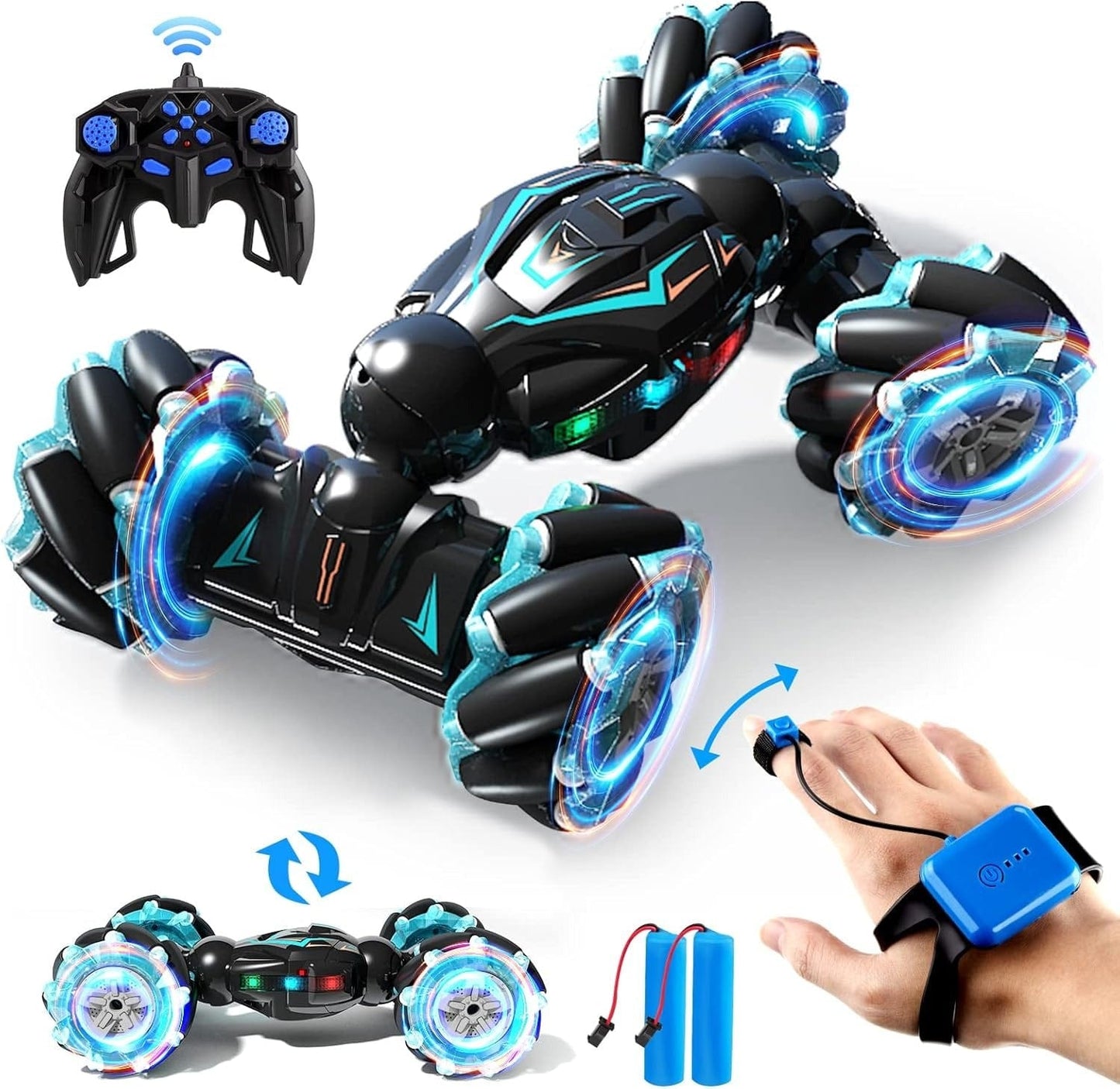 Gesture-Controlled RC Stunt Car