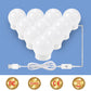 10 Pcs Vanity Mirror Bulbs – 3 Light Modes