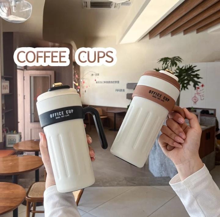 Digital Display Thermos Coffee Tumbler 650ML