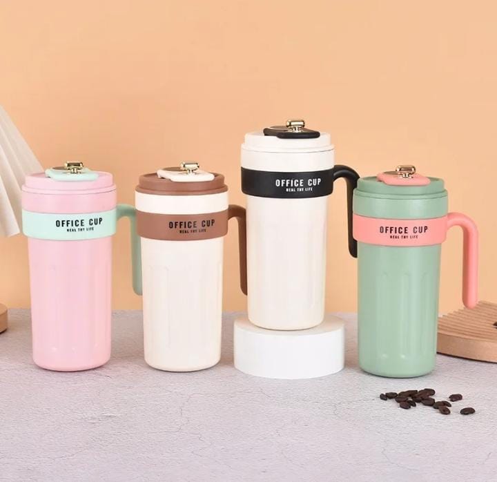 Digital Display Thermos Coffee Tumbler 650ML