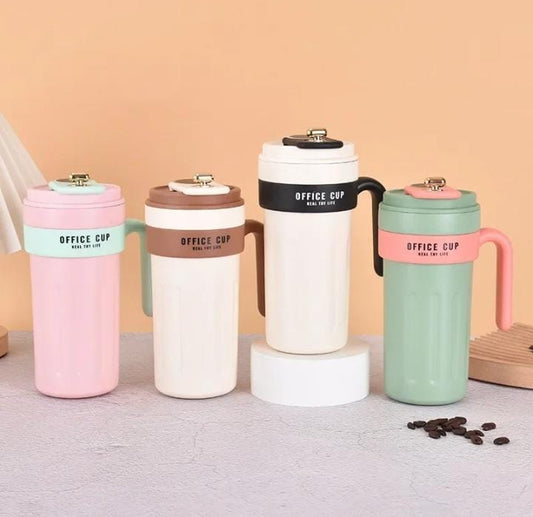 Digital Display Thermos Coffee Tumbler 650ML