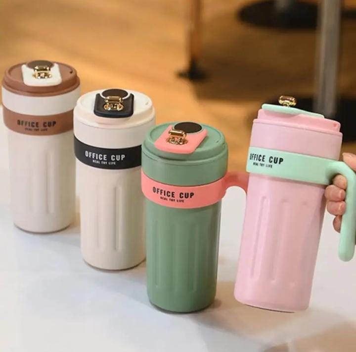 Digital Display Thermos Coffee Tumbler 650ML