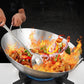 Heavy Gauge Stainless Steel Wok with Dual Handles