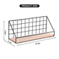 Checks and Boxes Wall Shelf