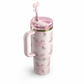 The Stanley x LoveShackFancy Holiday Quencher | 40 OZ - Pink