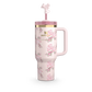 The Stanley x LoveShackFancy Holiday Quencher | 40 OZ - Pink