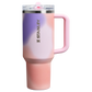 Stanley New Frequency Quencher ProTour Flip Straw Tumbler | 40 OZ - Rose Petal Motion