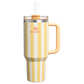 Stanley Quencher H2.0 Flowstate™ Tumbler | 40 OZ - Butter Cabana Gloss