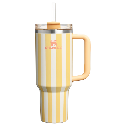 Stanley Quencher H2.0 Flowstate™ Tumbler | 40 OZ - Butter Cabana Gloss