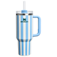 Stanley Quencher H2.0 Flowstate™ Tumbler | 40 OZ - Cornflower Cabana Gloss
