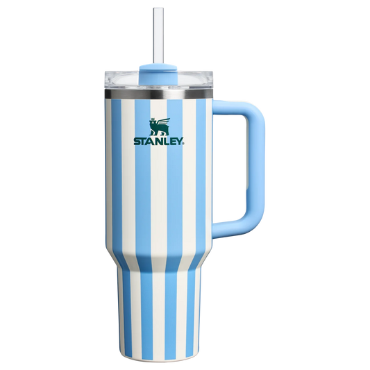 Stanley Quencher H2.0 Flowstate™ Tumbler | 40 OZ - Cornflower Cabana Gloss