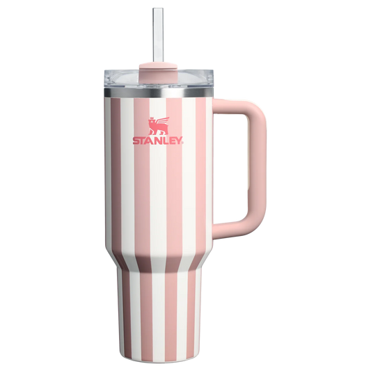 Stanley Quencher H2.0 Flowstate™ Tumbler | 40 OZ - Peach Whip Cabana Gloss