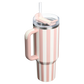 Stanley Quencher H2.0 Flowstate™ Tumbler | 40 OZ - Peach Whip Cabana Gloss