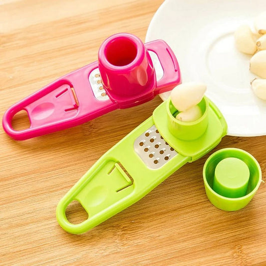 Plastic Garlic Ginger Grater Plastic Chopper