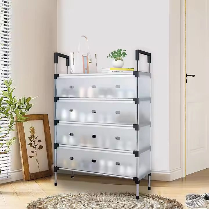 Multi-Layer Dustproof Shoe Rack