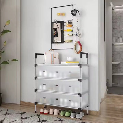Multi-Layer Dustproof Shoe Rack