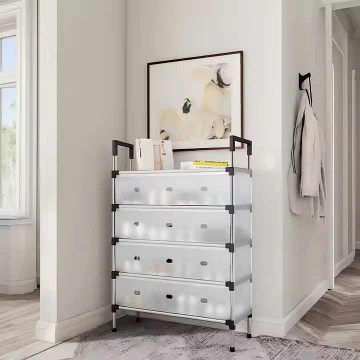 Multi-Layer Dustproof Shoe Rack