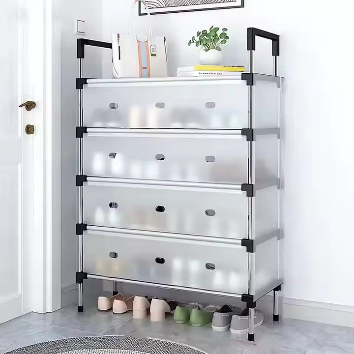Multi-Layer Dustproof Shoe Rack