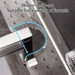 Space Saving Acrylic Luxury Suction Cup Bathroom & Sink Storage Shelf
