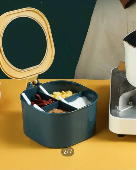 4 Grid Spice Set Seasoning Spice Container