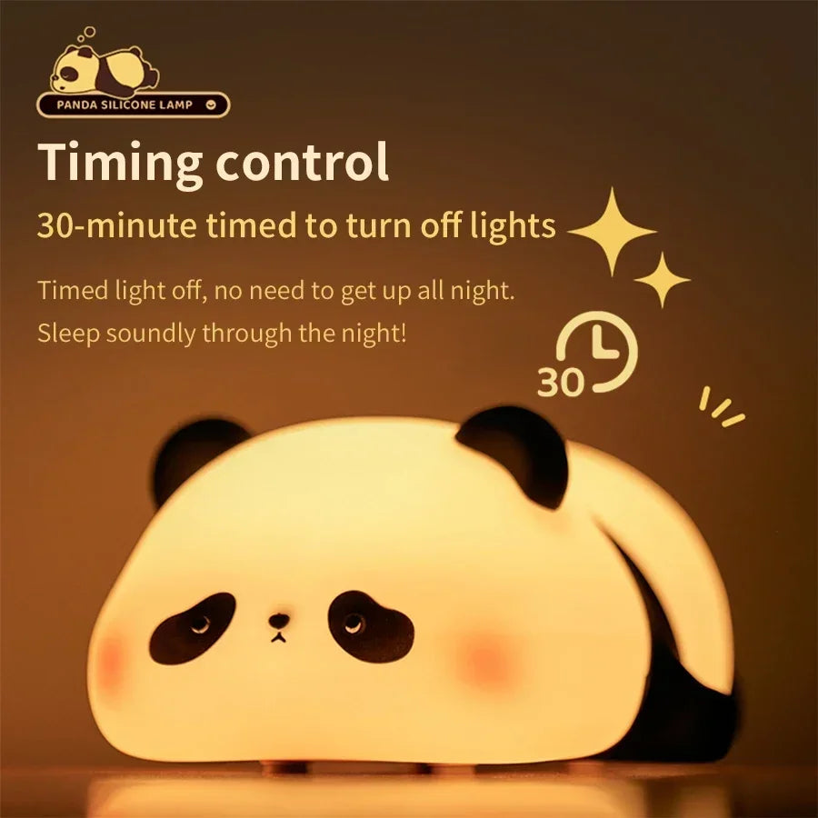 Cute Panda Desk Lamp - Soft Night Light