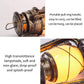 Vintage LED Kerosene Lantern – 35CM Sensor Night Lamp