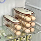 Transparent Automatic Rolling Egg Container