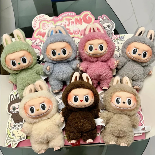 Labubu-Inspired Collectible Plush Keychain Toy