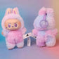 Labubu-Inspired Collectible Plush Keychain Toy