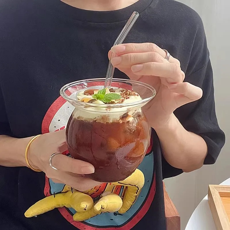 Matka Shaped Sundae Glass