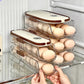 Transparent Automatic Rolling Egg Container