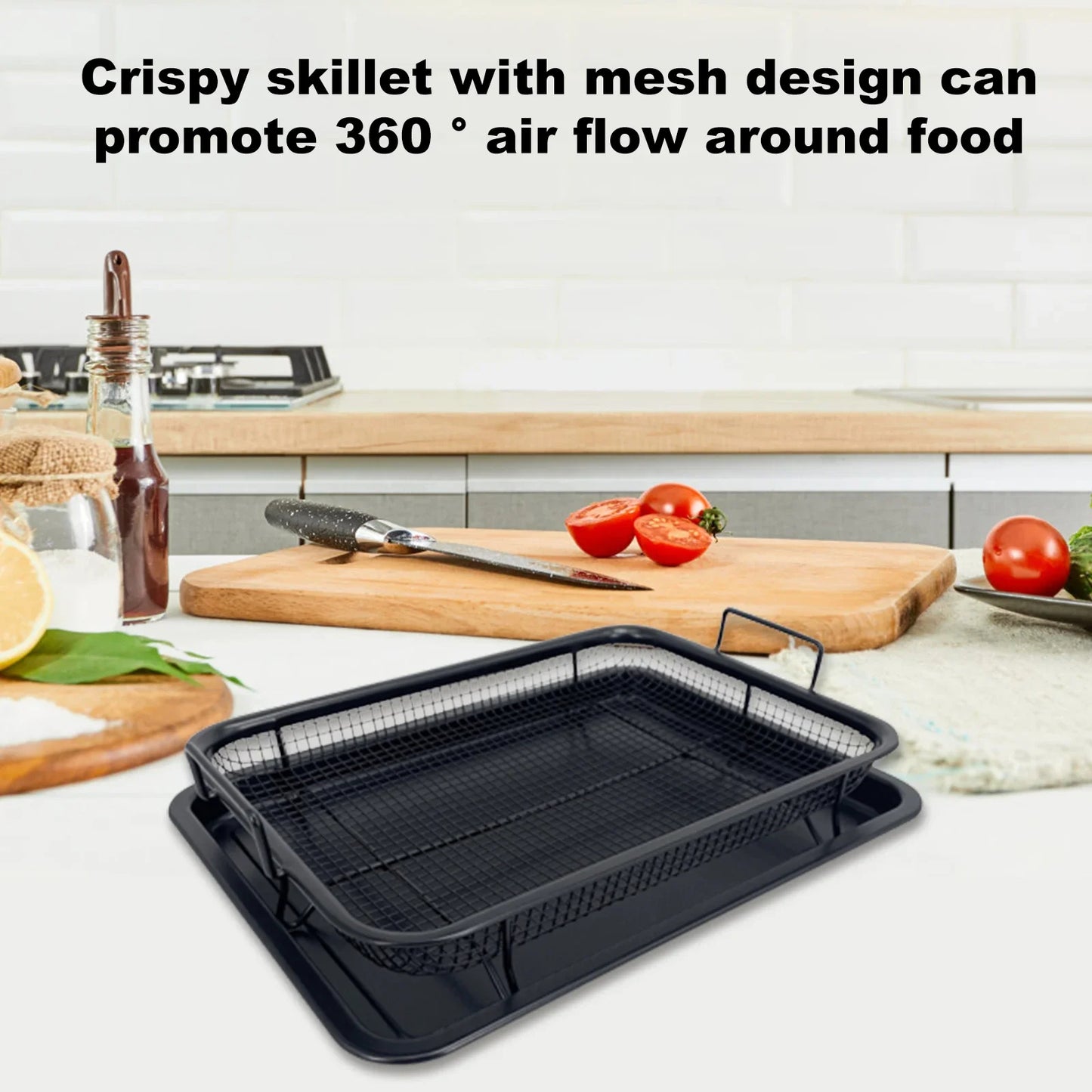 Crisper Nonstick Air Fryer Tray