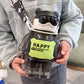 Cute Happy Mini Cool Water Bottle With Straw